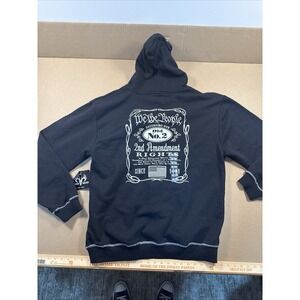 Buck Wear Hoodie Size XL, We The People 2nd Amendment Old No. 2  EMBROIDERED NEW
